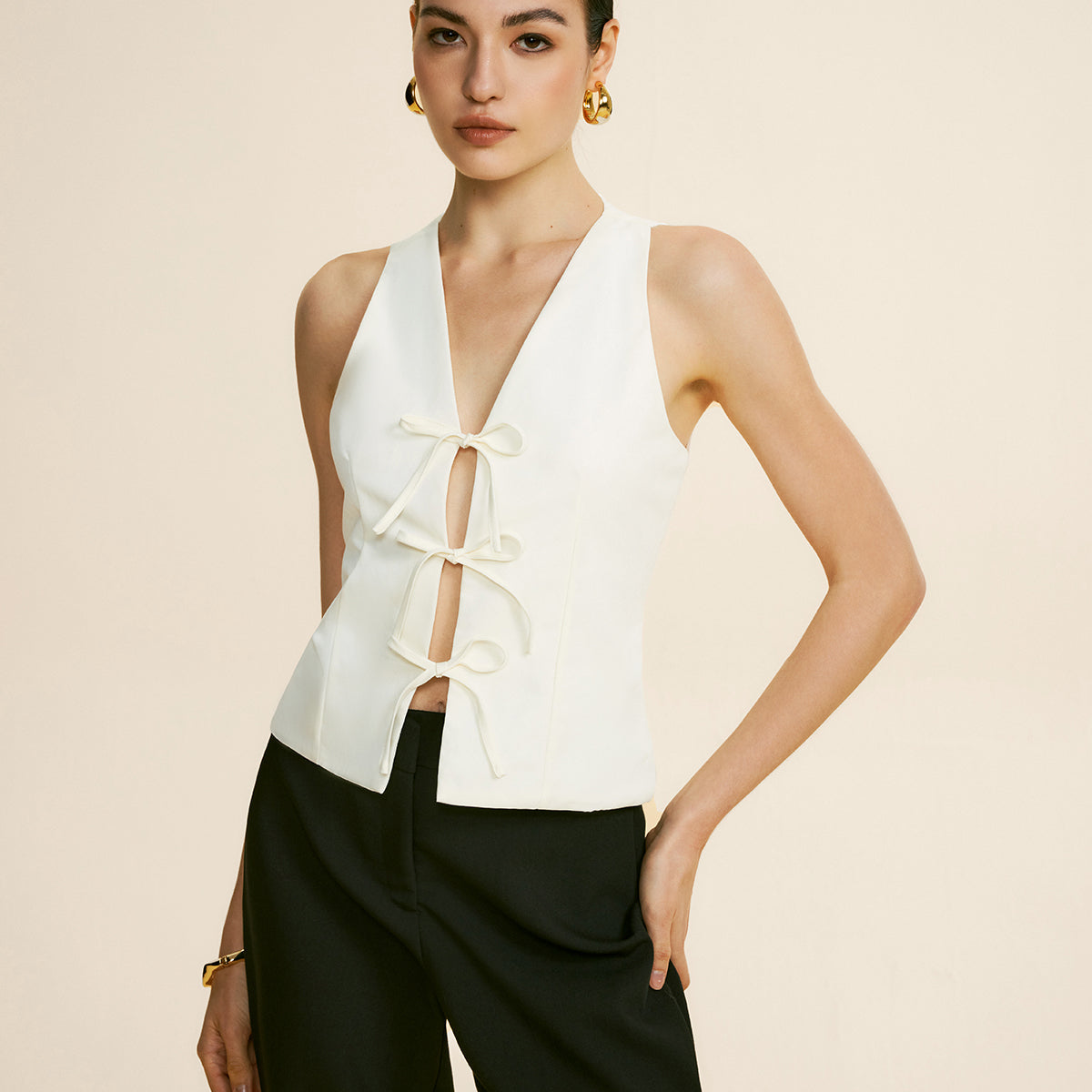Elegance Bow Bluz