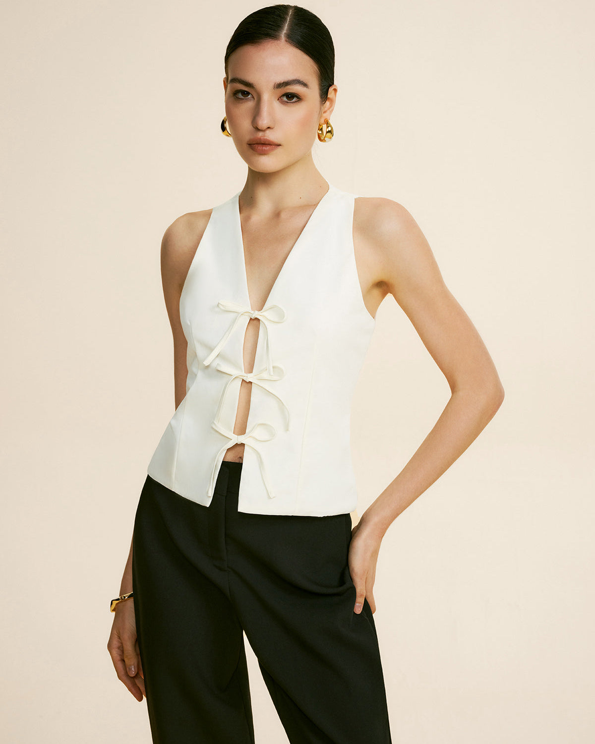 Elegance Bow Bluz