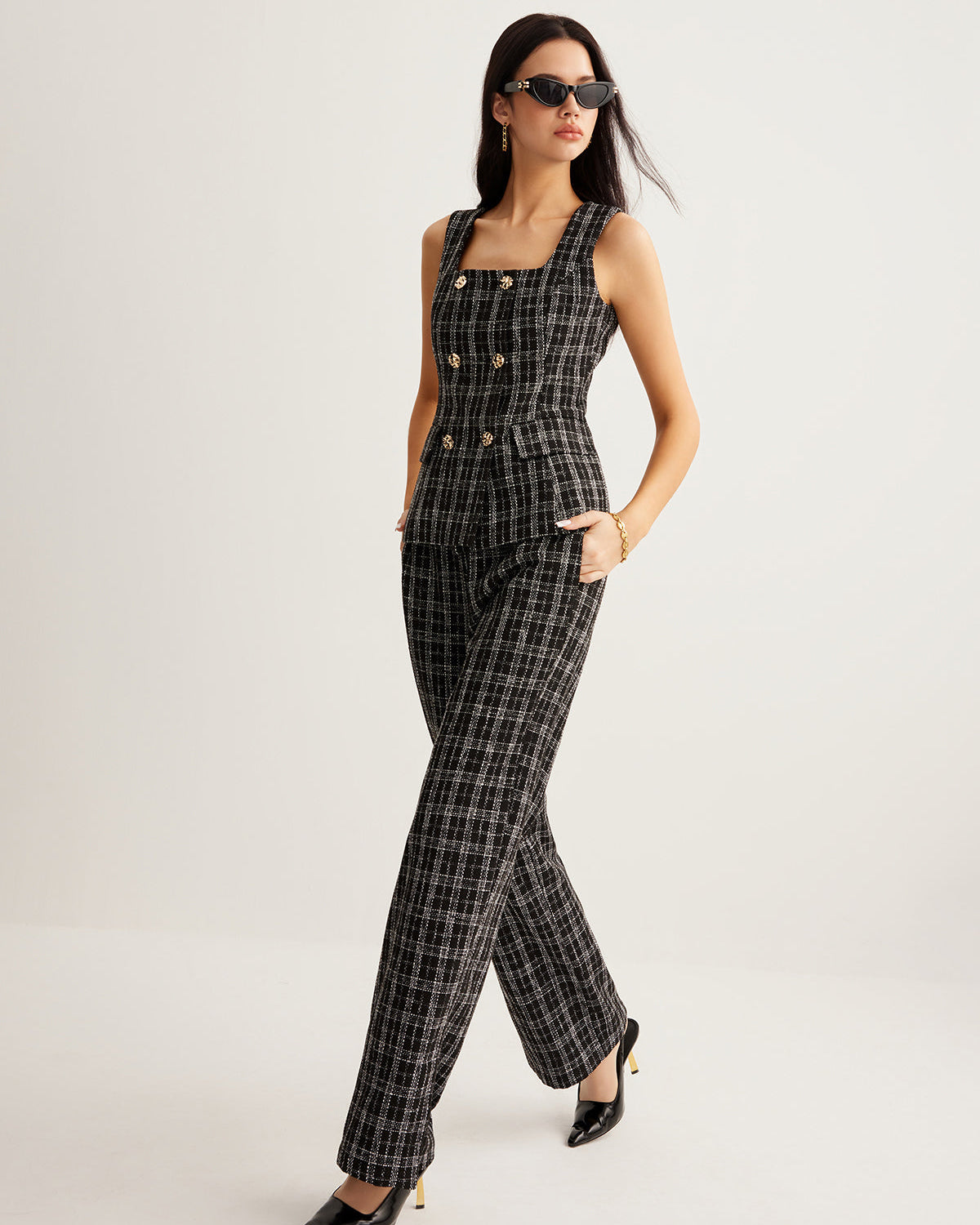 Elegance Tweed Yelek