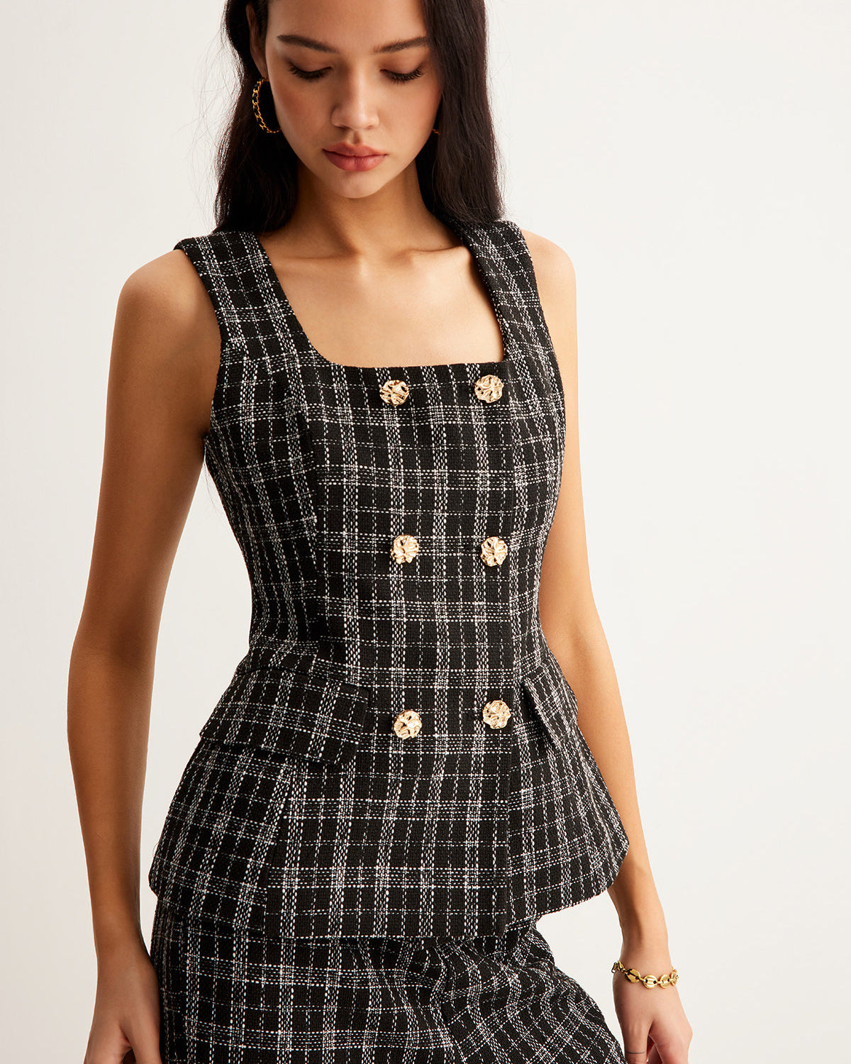 Elegance Tweed Yelek
