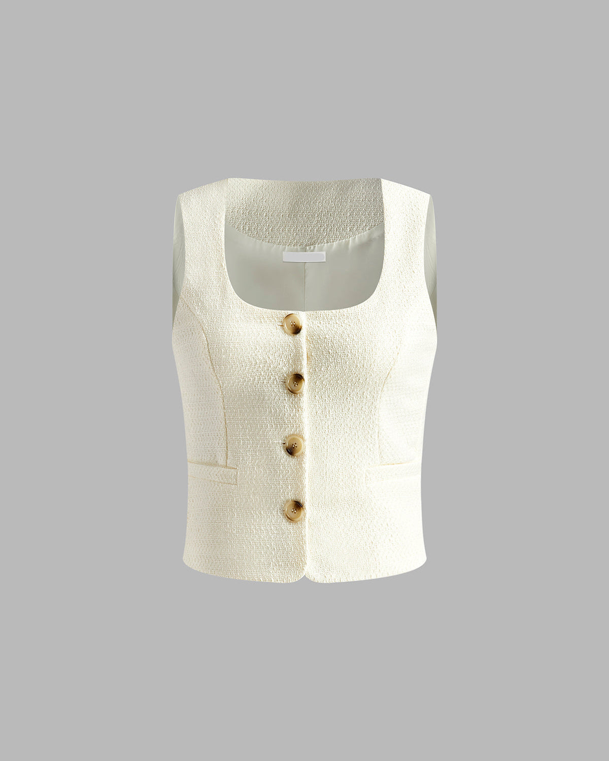 Elegant Ivory Yelek