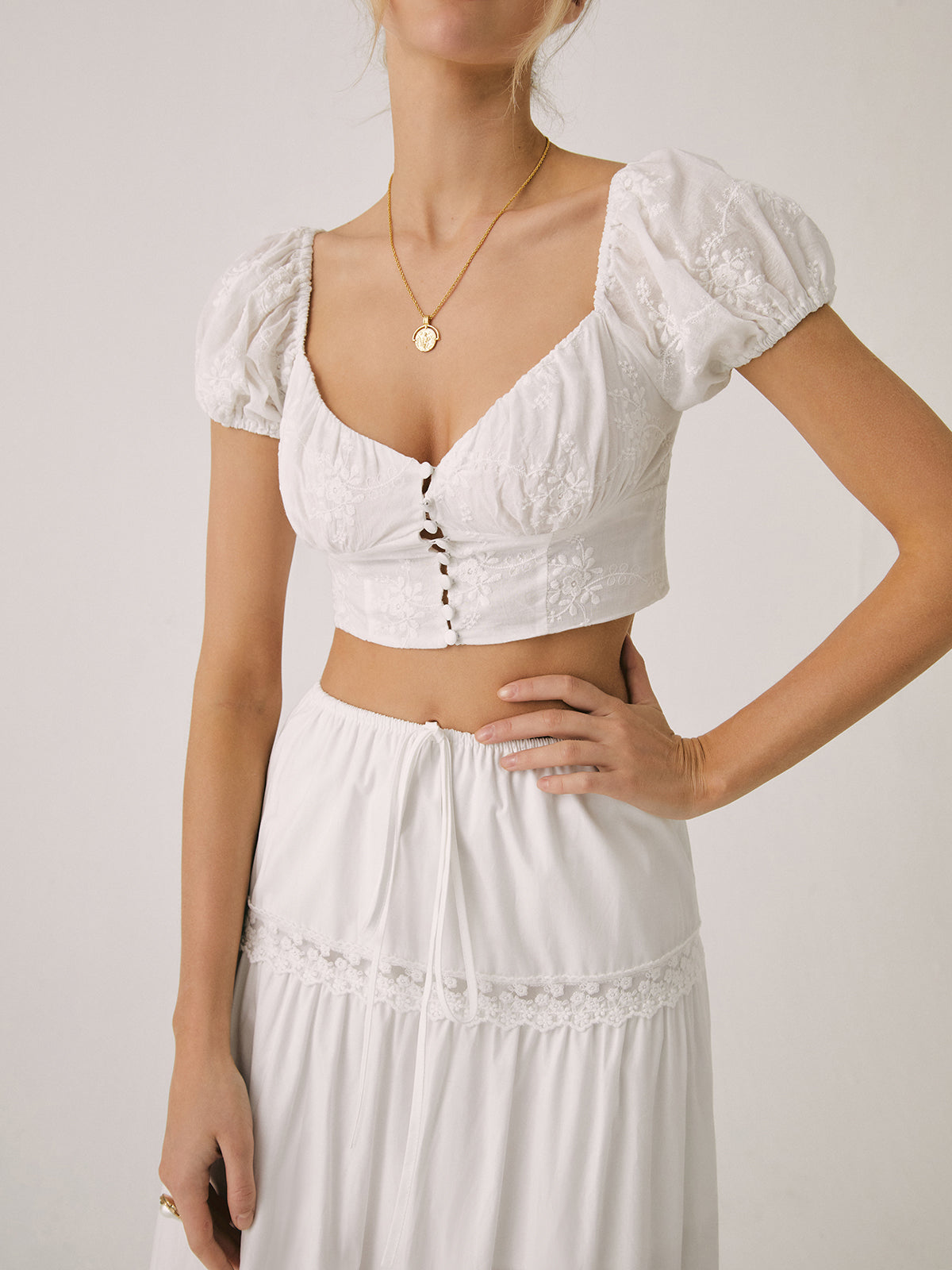 Lace Dream Kısa Bluz