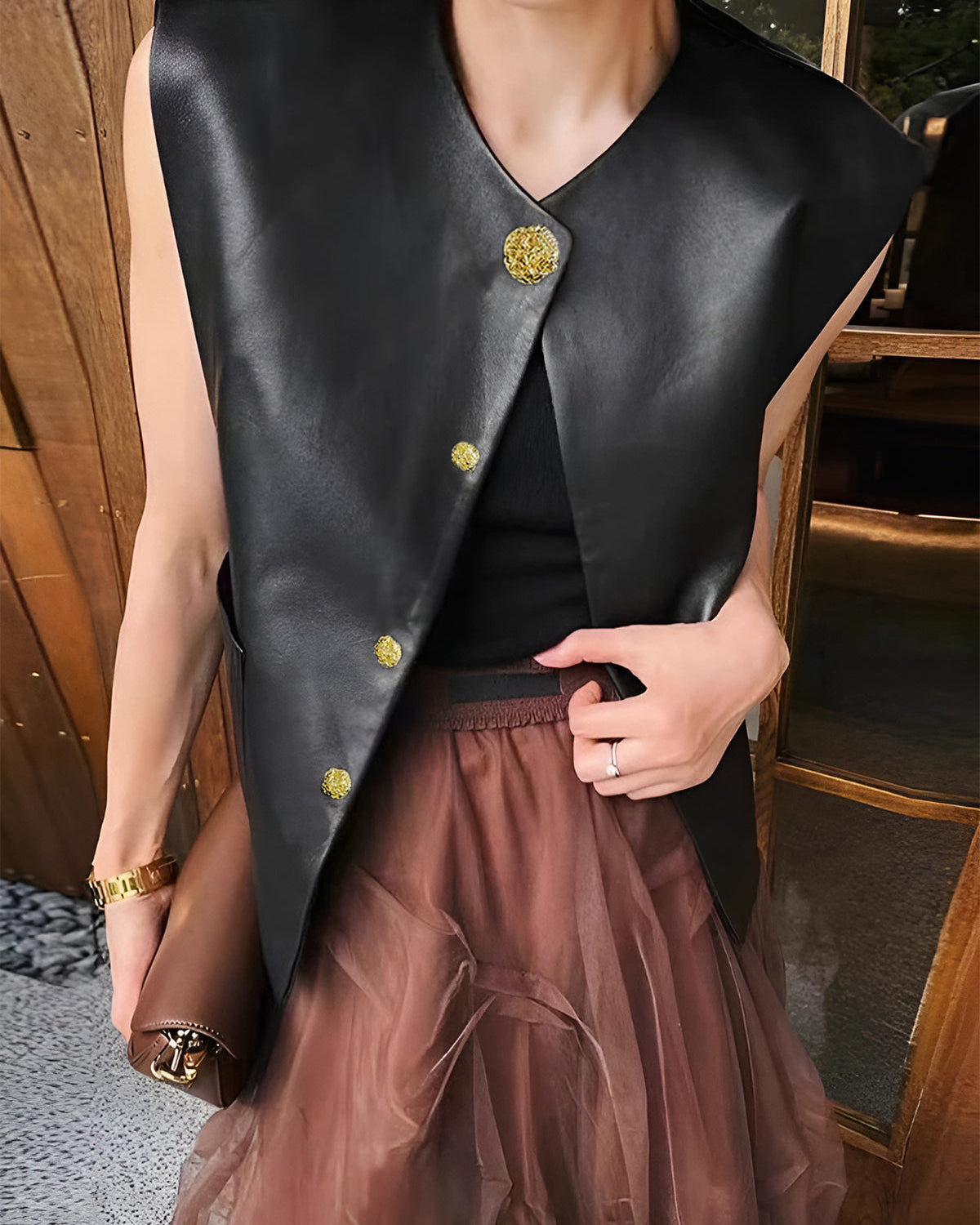 Luxe Noir Yelek