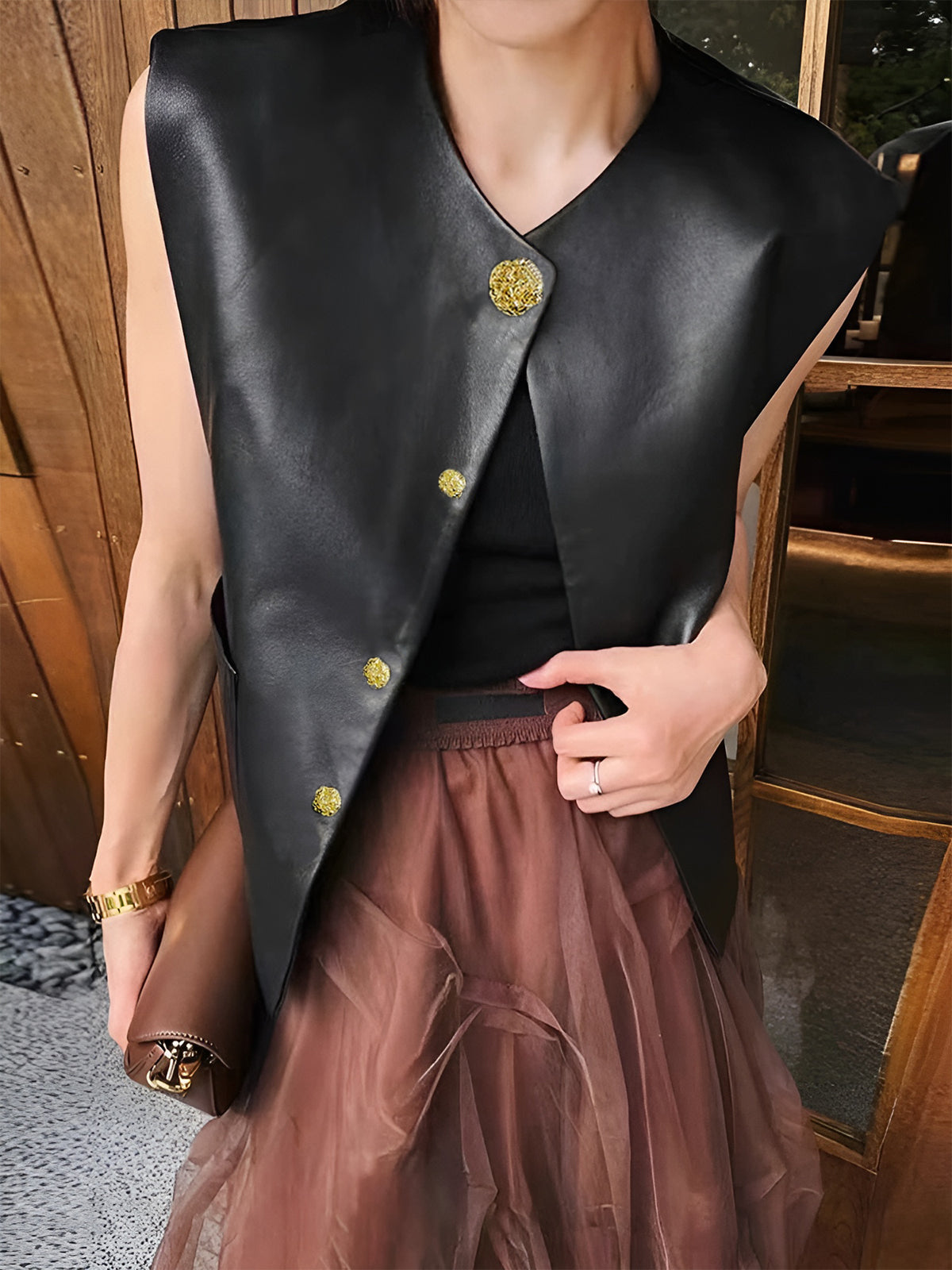 Luxe Noir Yelek