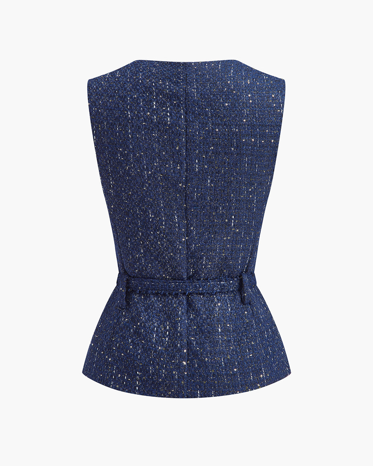 Royal Glitter Tweed Yelek