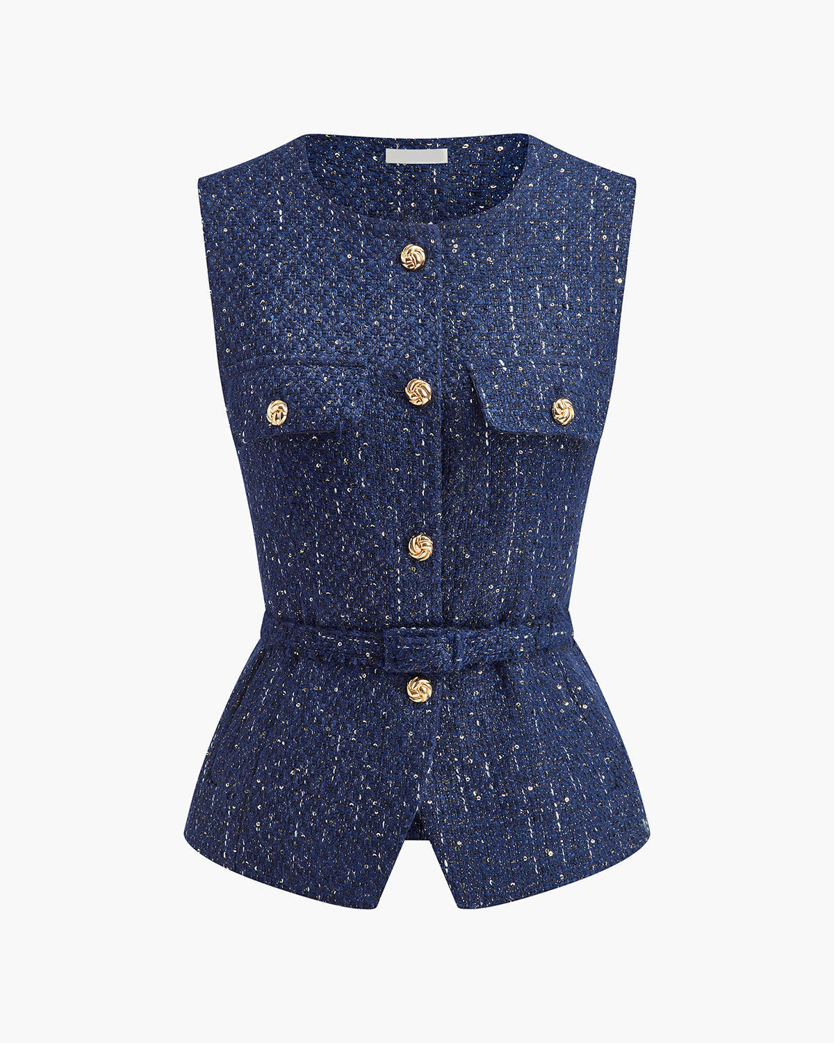 Royal Glitter Tweed Yelek