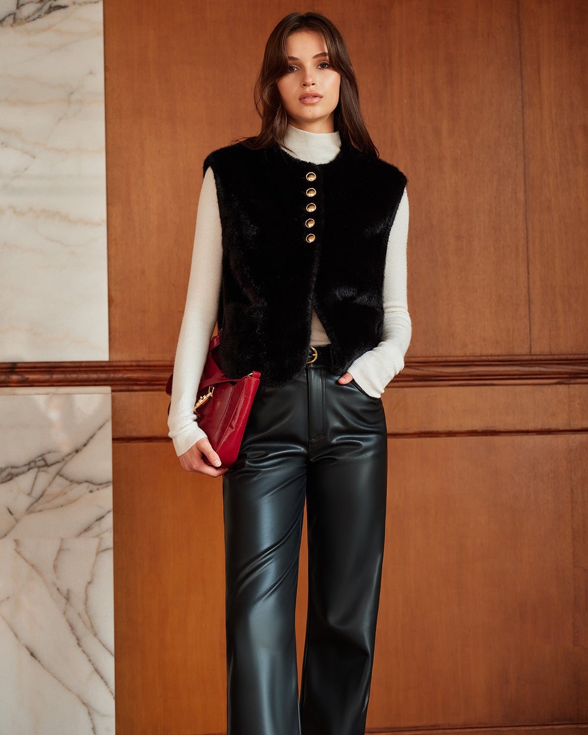 Velvet Elegance Yelek