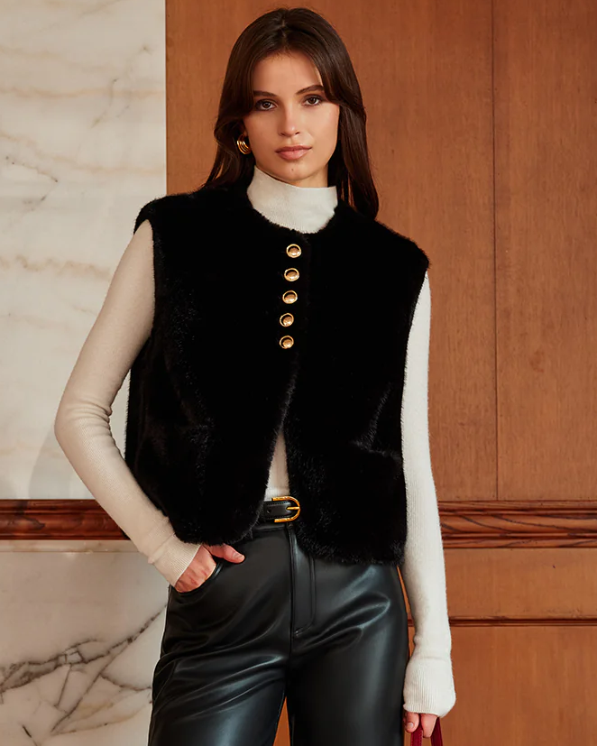 Velvet Elegance Yelek