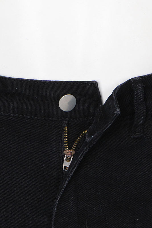 Lorra Tüy Paçalı Denim Pantolon