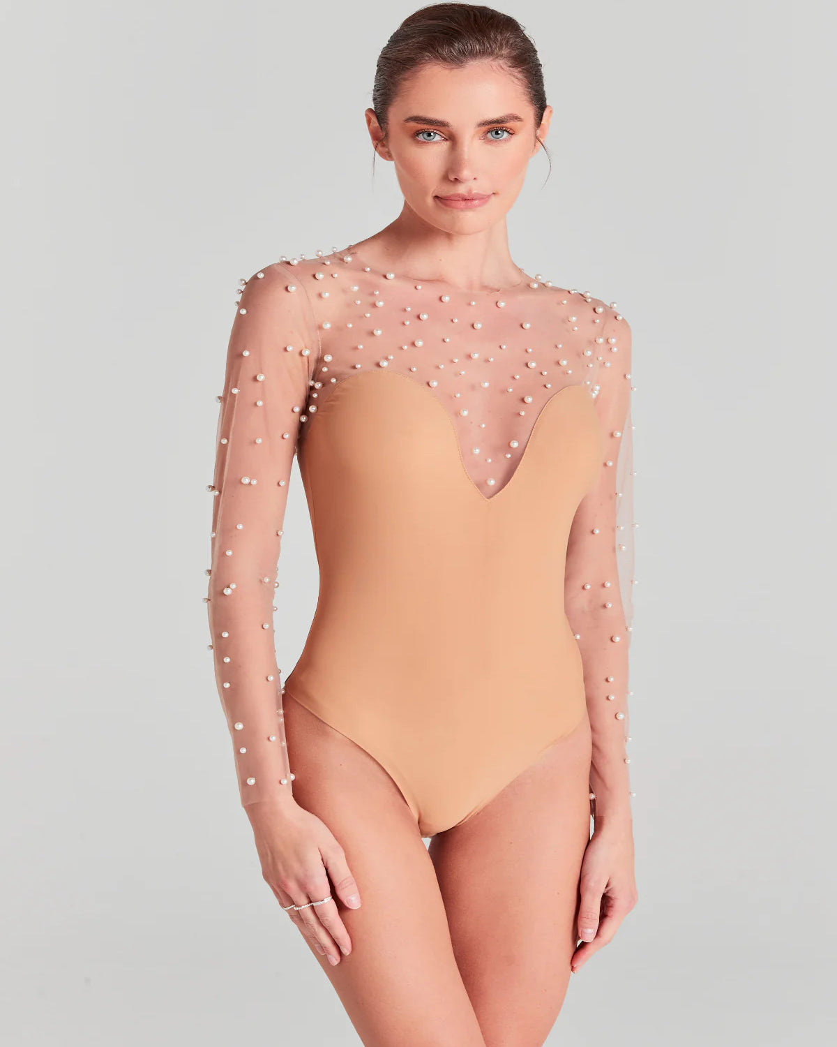 İncili Bodysuit