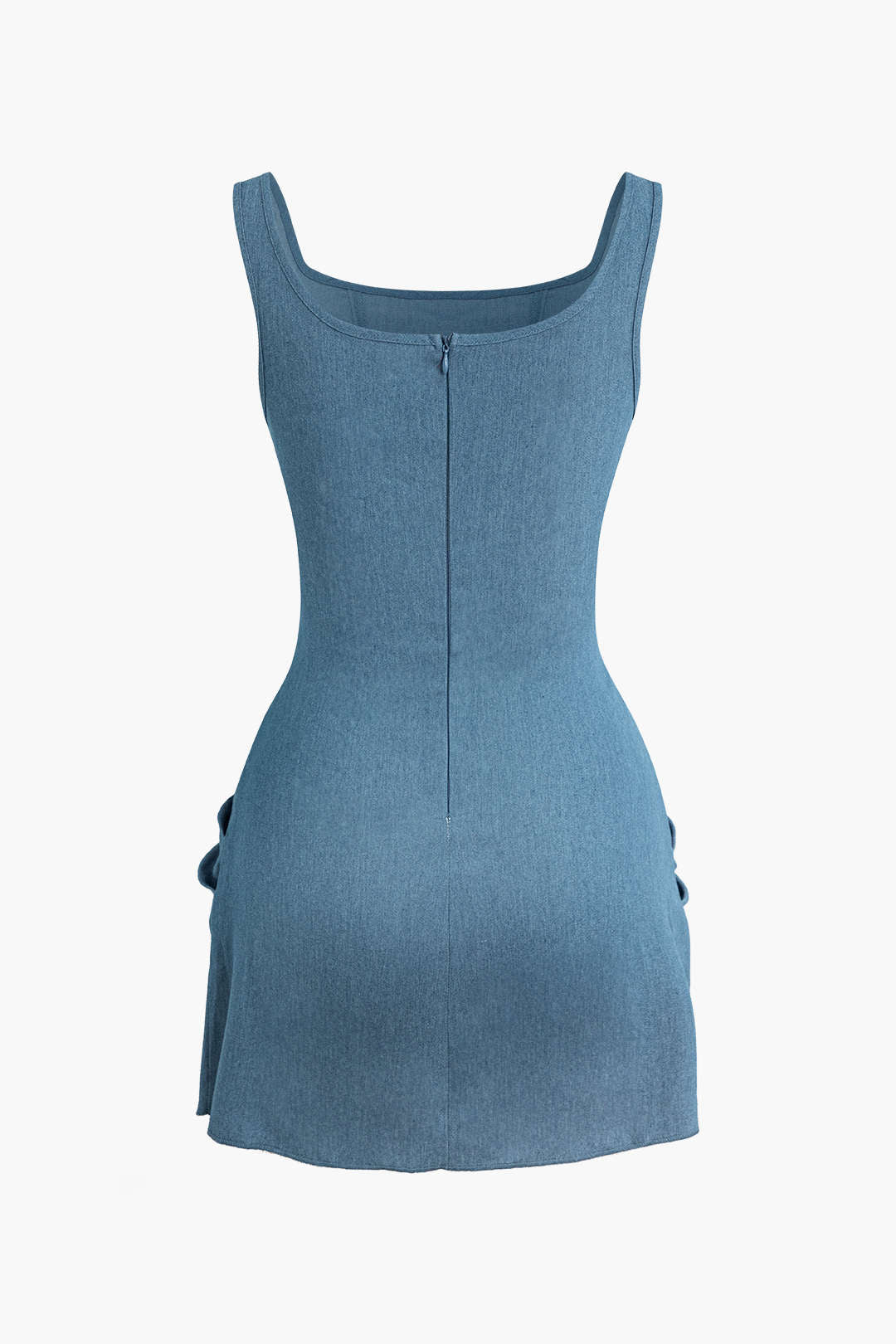 Urban Denim Mini Elbise