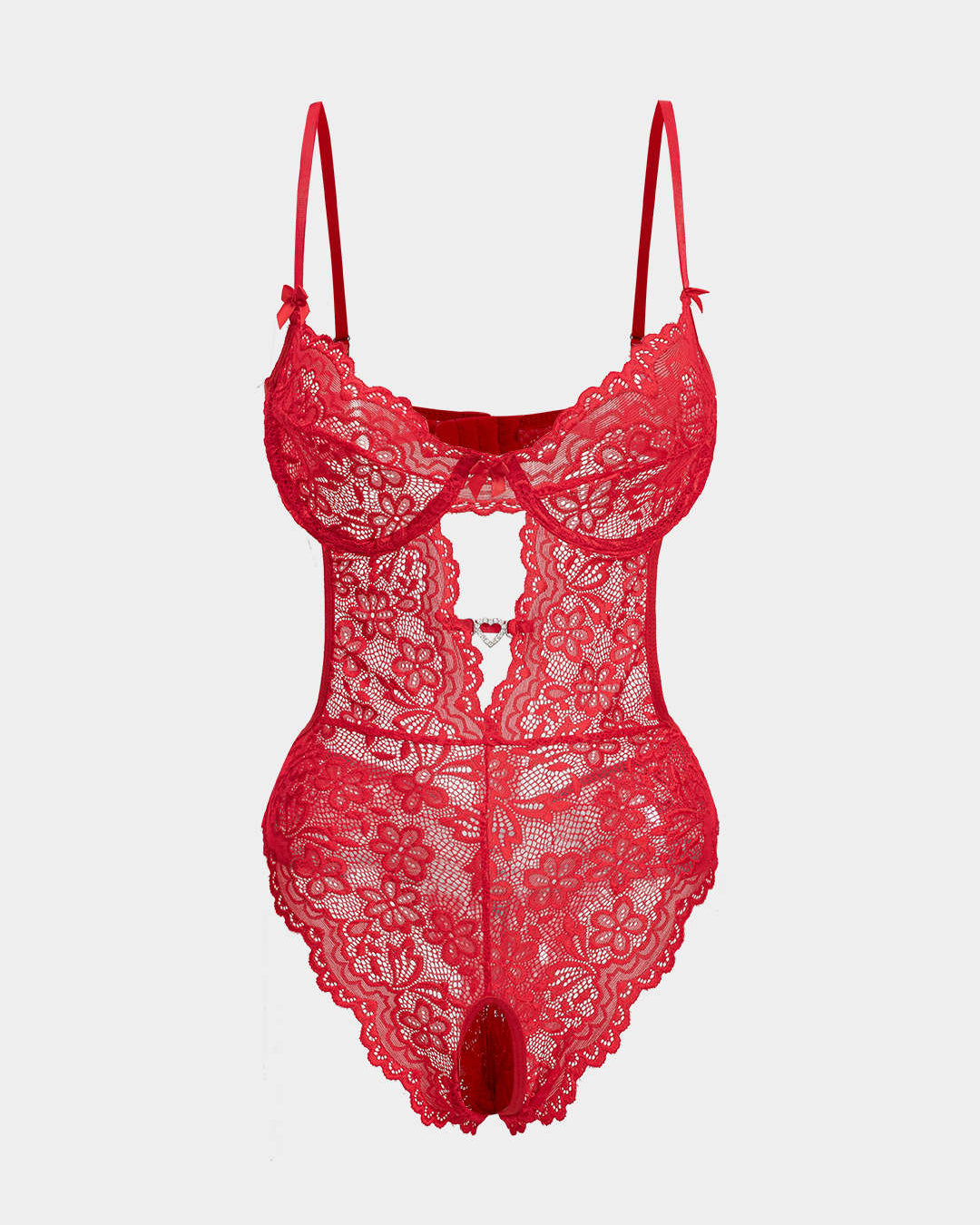 Dantel Cutout  Sırtı Açık İç Giyim Garter Seti