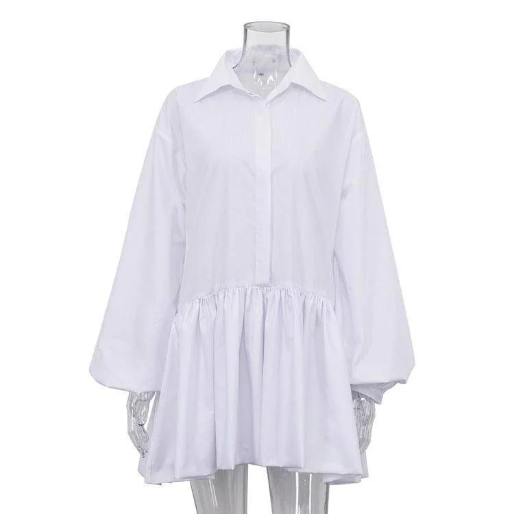 Aurora Oversize Mini Elbise