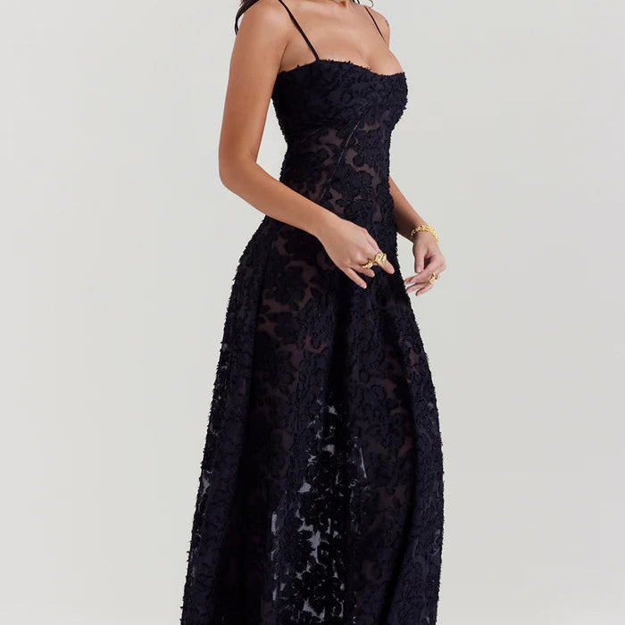Noir Maxi Elbise