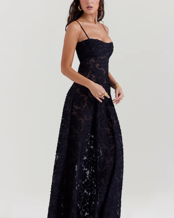 Noir Maxi Elbise